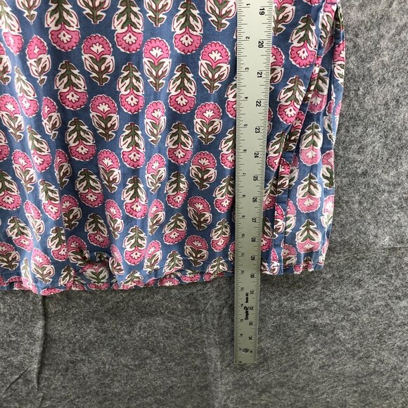 Max Girls 11-12 Years Kaftan Dress Cotton boho Print Multicolor Summer Long - Picture 8 of 12